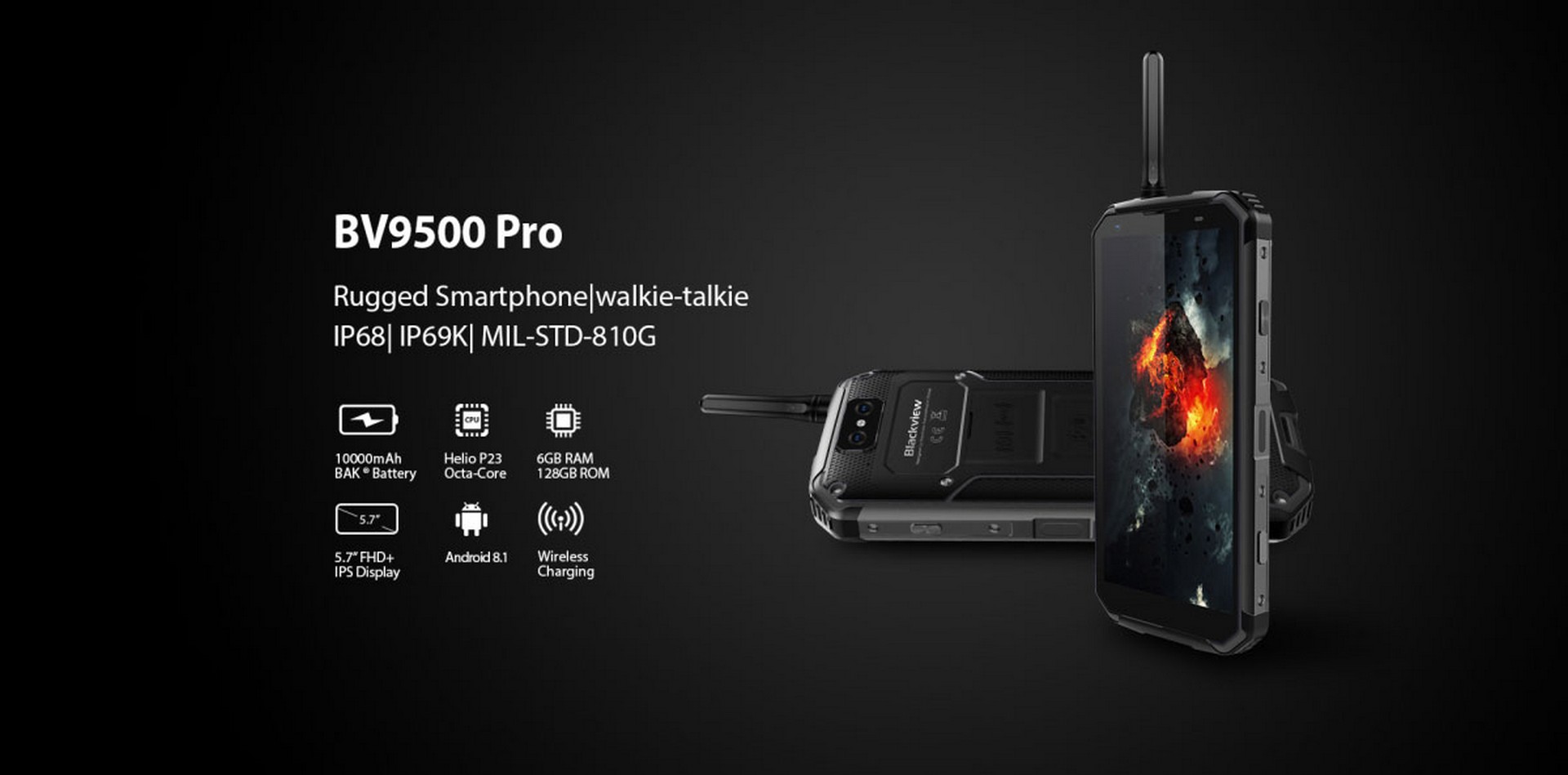 Blackview BV9500 Pro - преимущества